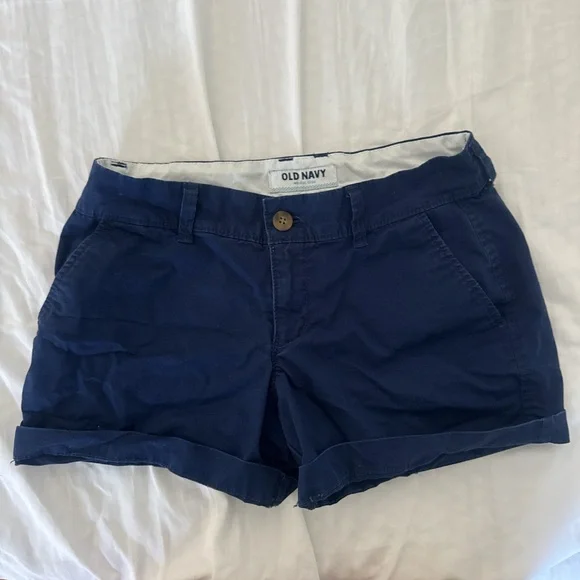 Old Navy Blue Bermuda Shorts - Picture 1 of 3